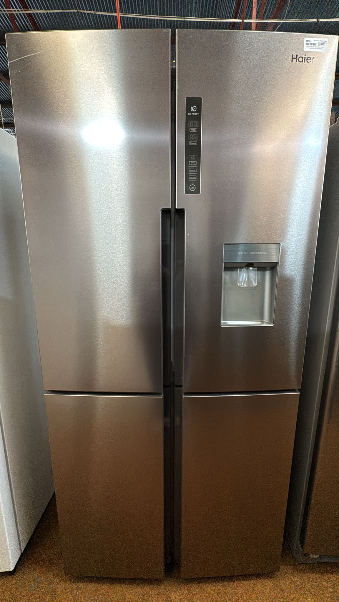 Haier Quad Door Fridge Freezer 516L, HRF516YHS (33251)