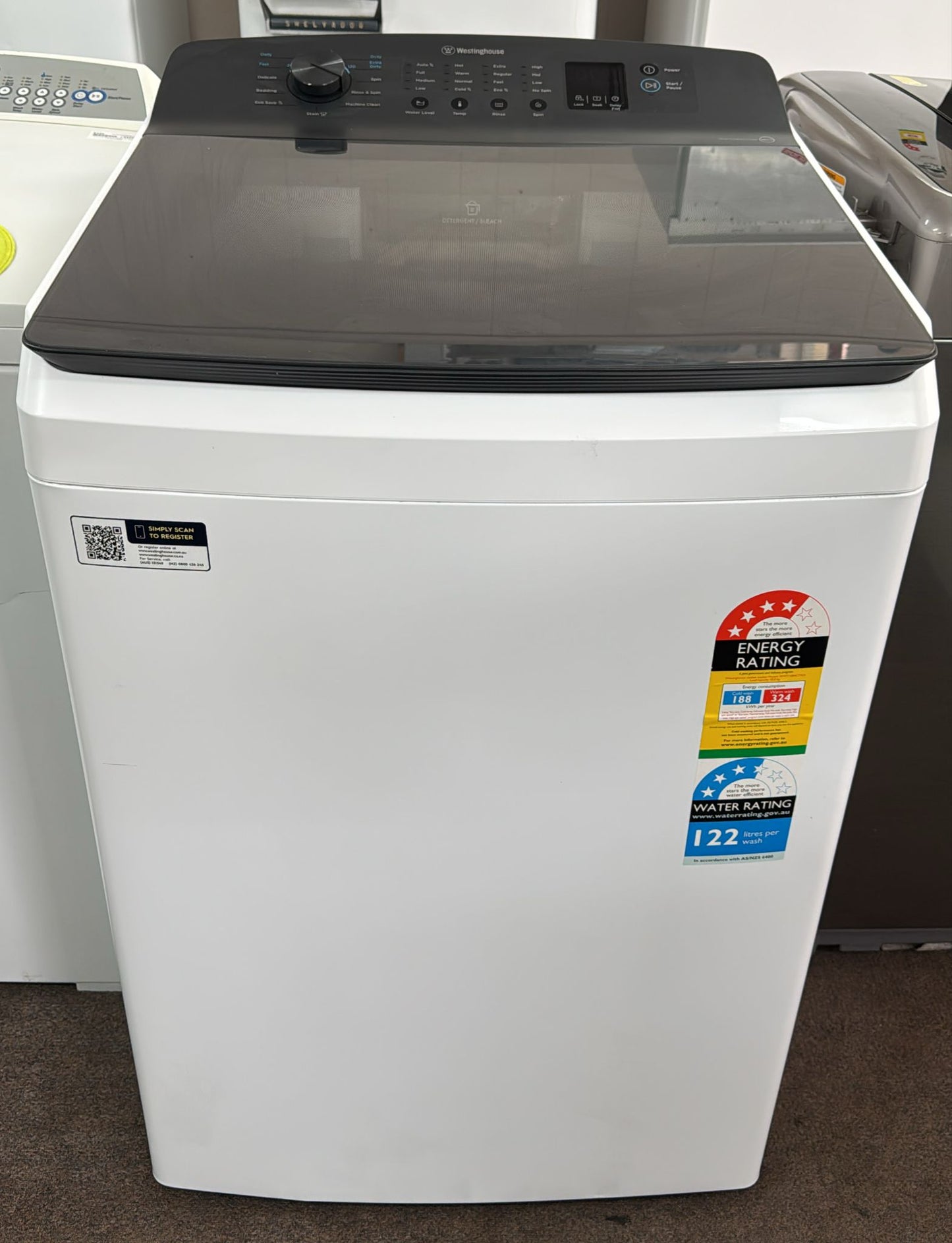 Westinghouse Top Loader Washing Machine 10kg (33255)