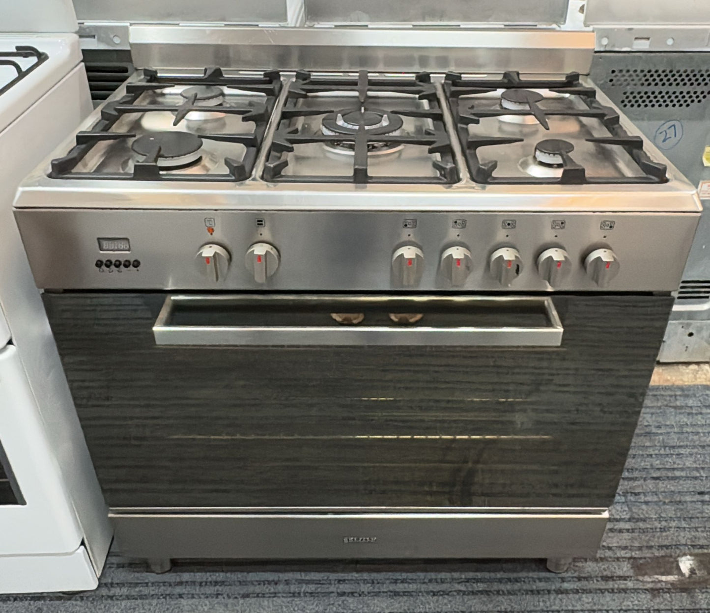 Damani Duel Fuel 90cm Natural Gas Stove, Fan Forced (33256)