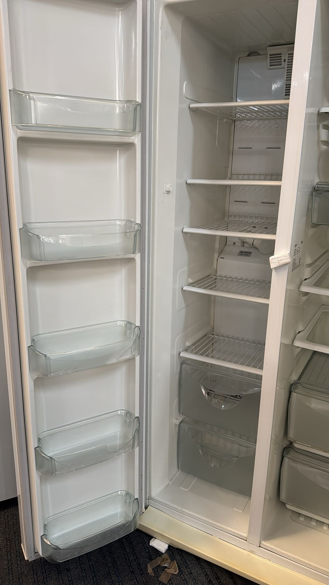 Westinghouse Side by Side Fridge Freezer 660L RS662V (33258)