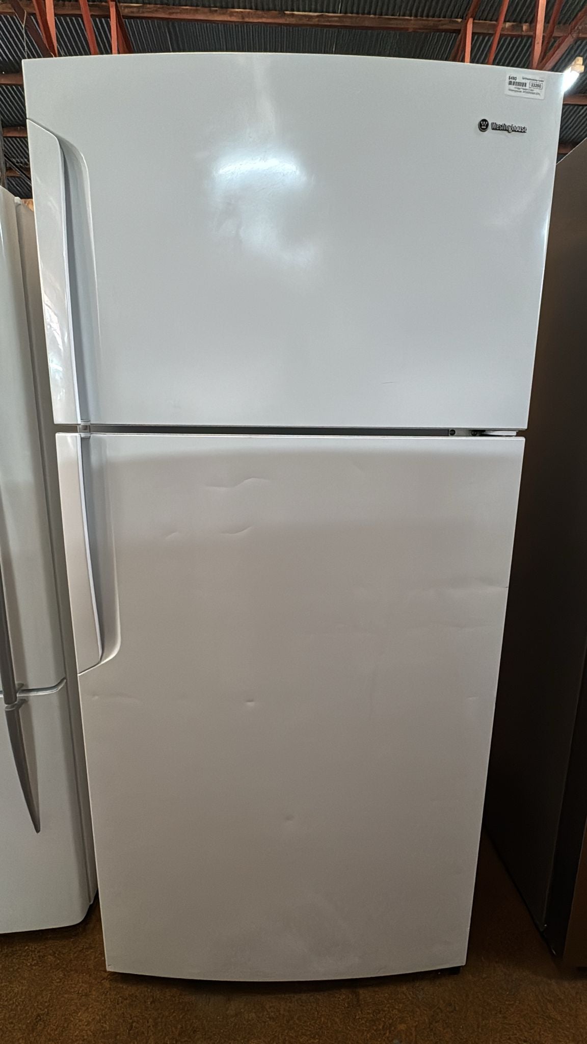 Westinghouse Top Mount Fridge Freezer WTB5400WA 537L (33260)