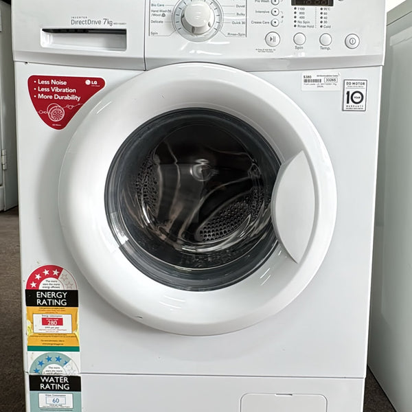 LG Front Loader Washing Machine 7kg, WD11020D (33265)