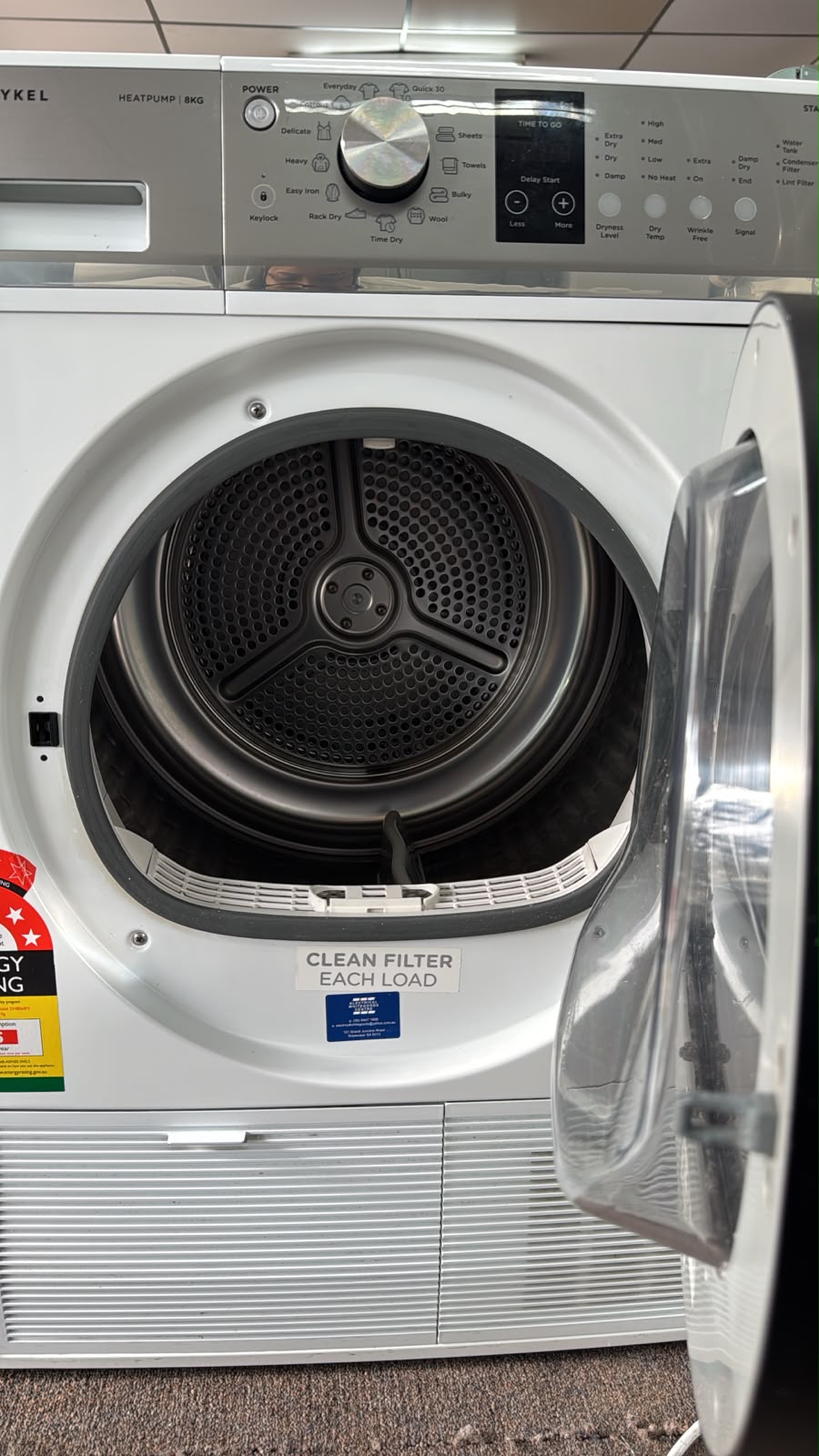 Fisher & Paykel Heat Pump Dryer 8kg DH8060P3 (33271)