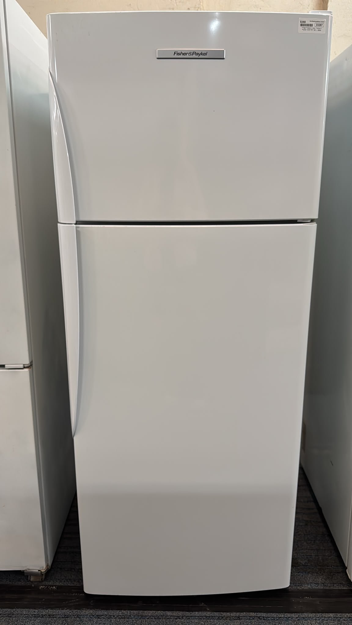 Fisher & Paykel Top Mount Fridge Freezer 380L, E381TRT (33267)