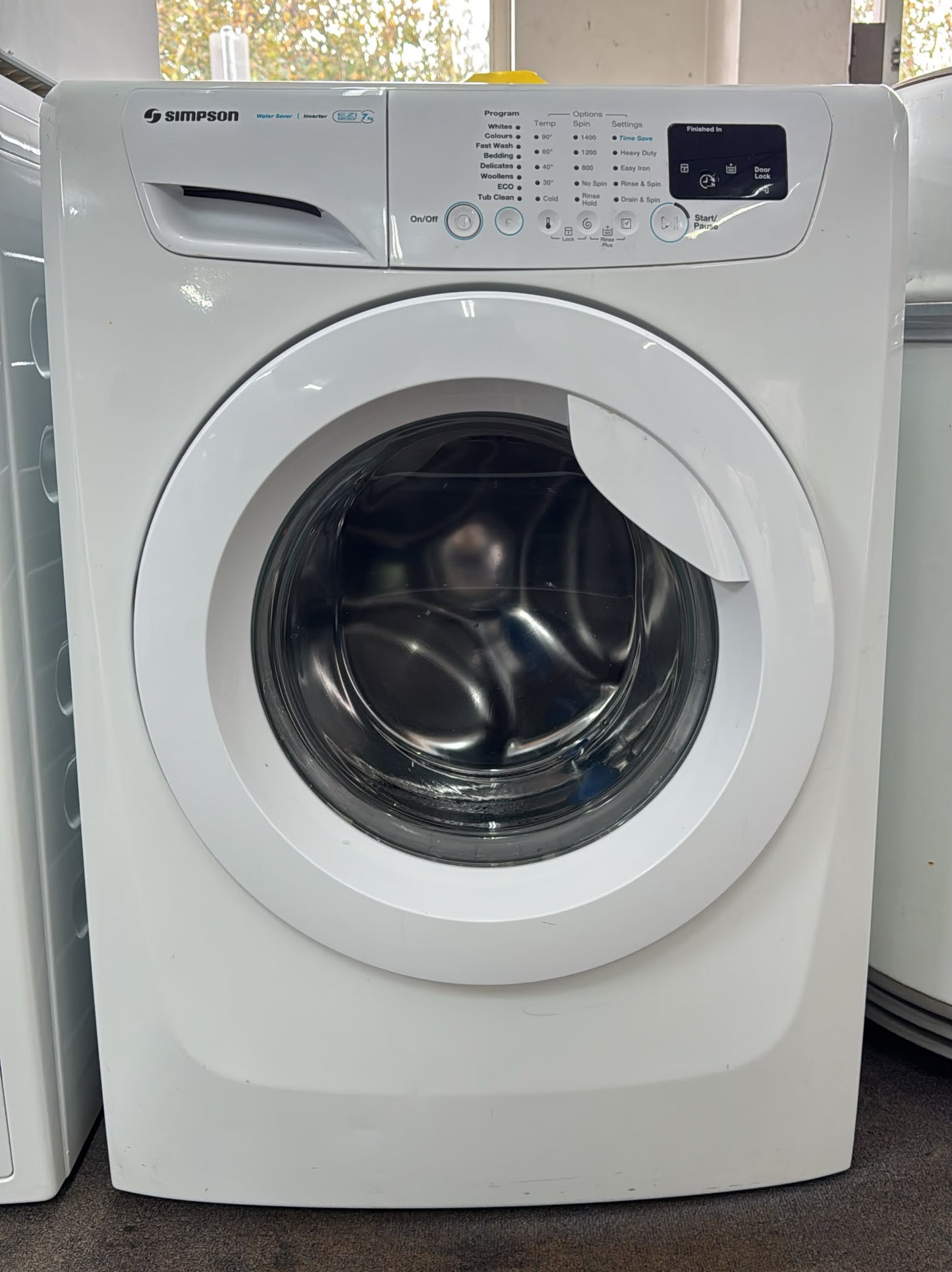 Simpson Front Loader Washing Machine 7kg , SWF14743 (33272)