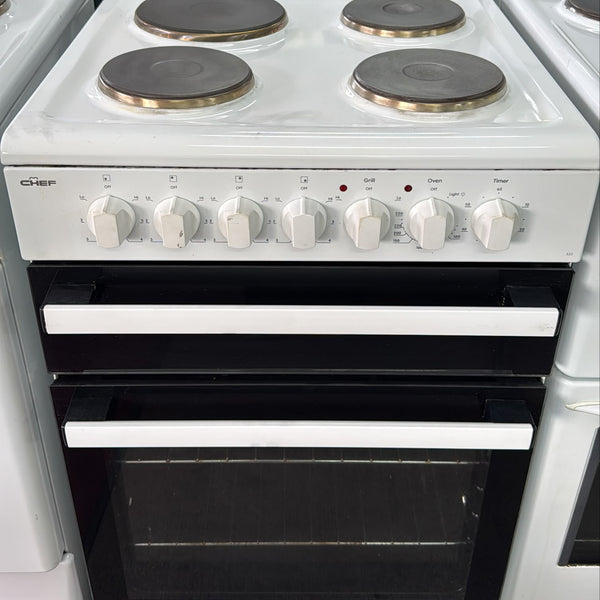 Chef 54cm Upright Cooker Freestanding Electric Stove 533 (33275)