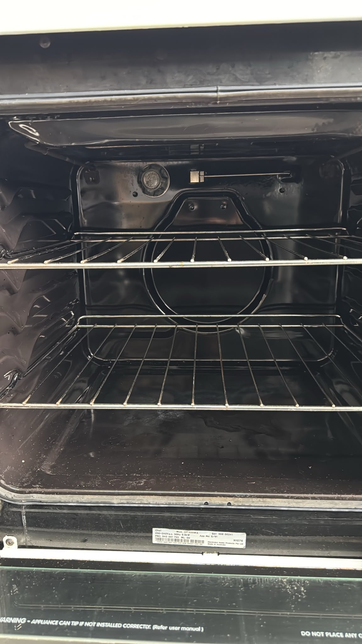 Chef 535 Freestanding Electric Stove 54cm (33285)