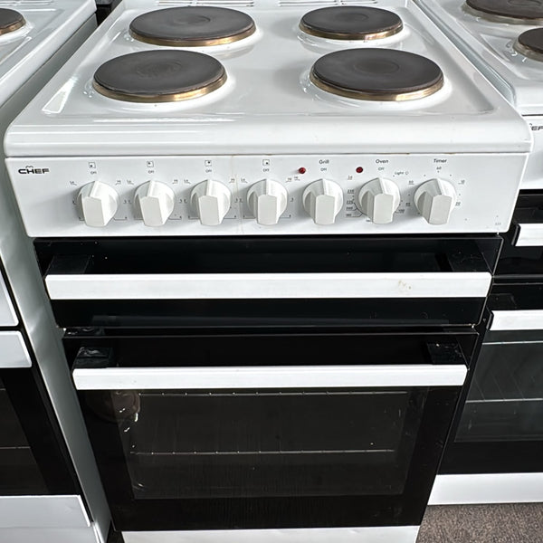 Chef 54cm Upright Cooker Freestanding Electric Stove 533 (33284)