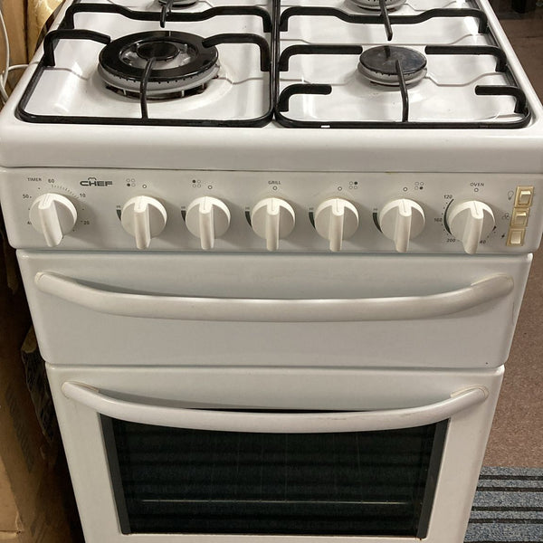 Chef 54cm Natural Gas Stove, GBC5486WNG*43 (33300)