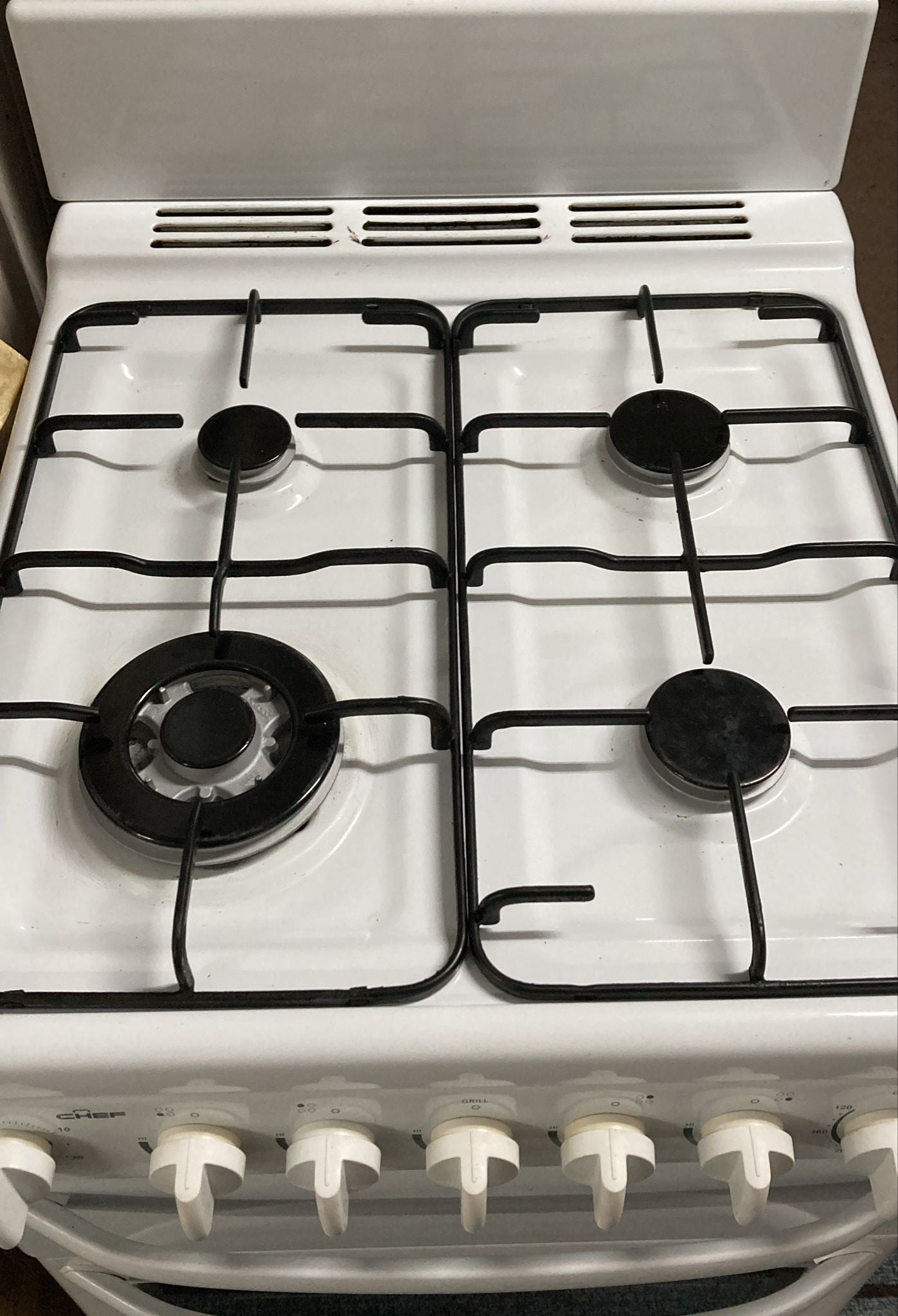 Chef 54cm Natural Gas Stove, GBC5486WNG*43 (33300)