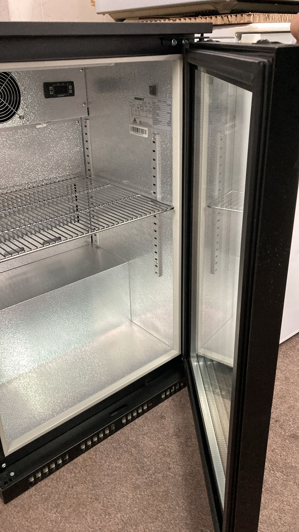 Husky Wine Cooler 118L, ALFC1BLK840 (33295)