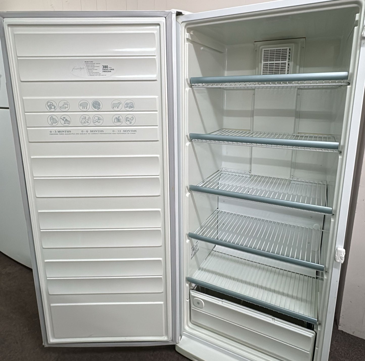 Westinghouse Upright Freezer Only 380L, FJ383 (33306)