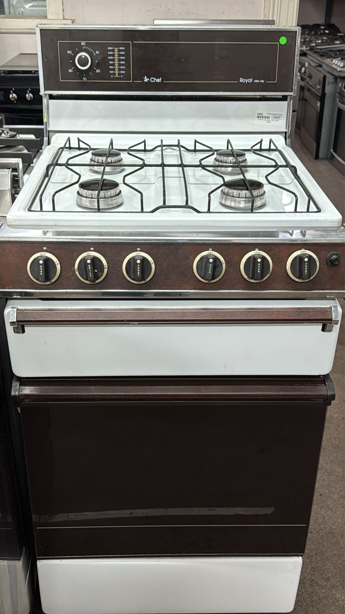 Chef 54cm Natural Gas Stove, Royal (33307)