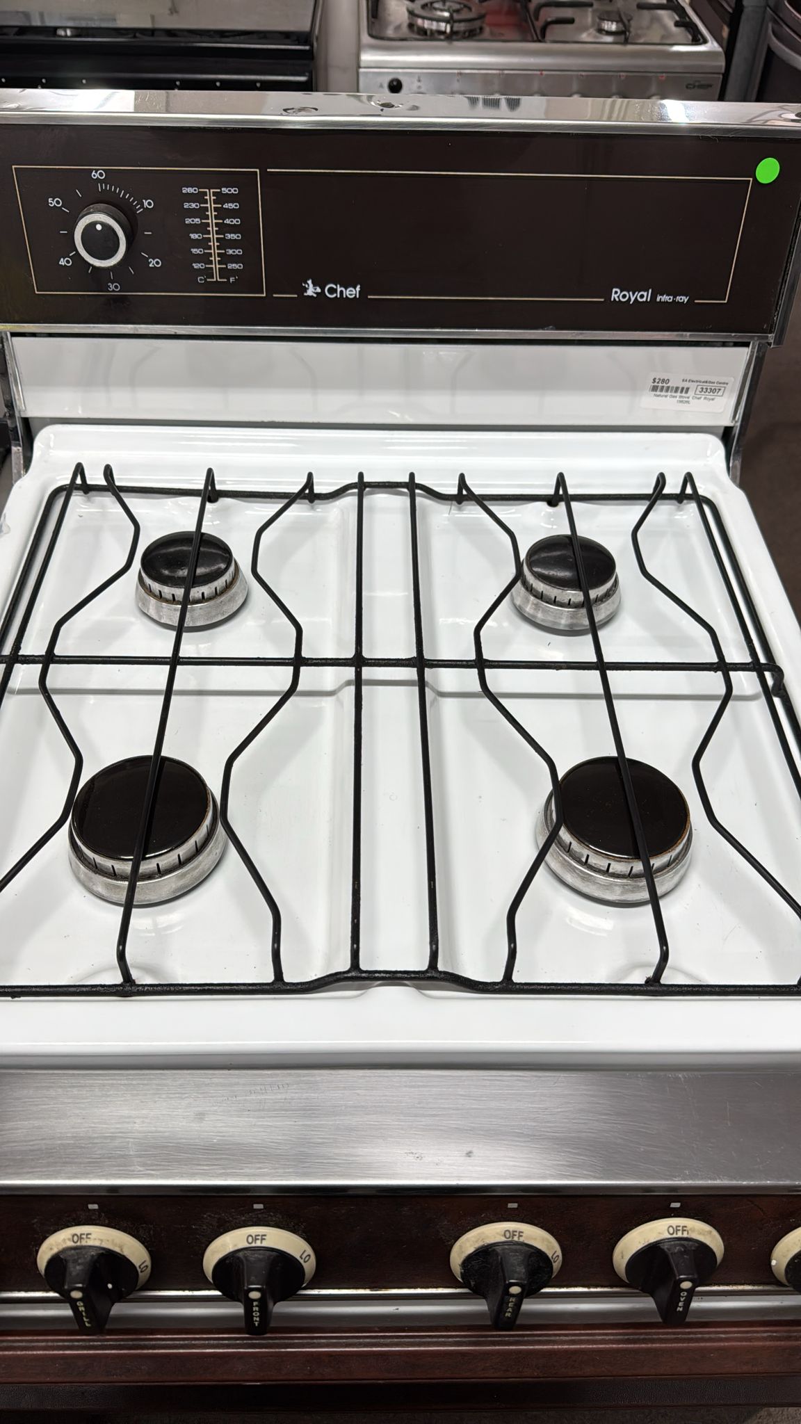 Chef 54cm Natural Gas Stove, Royal (33307)