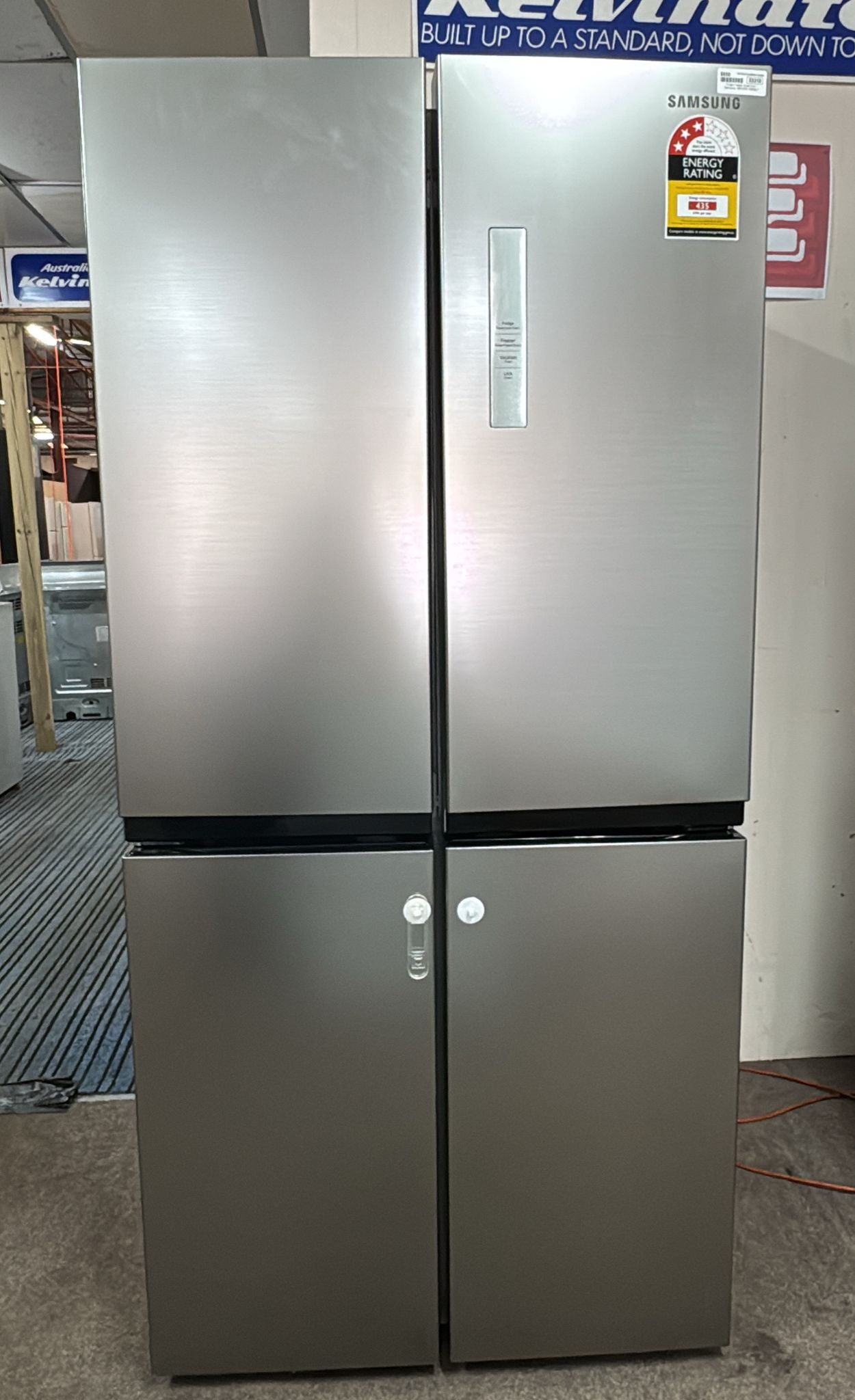 Samsung Quad Door Fridge Freezer,  SRF550S, 488L (33310)