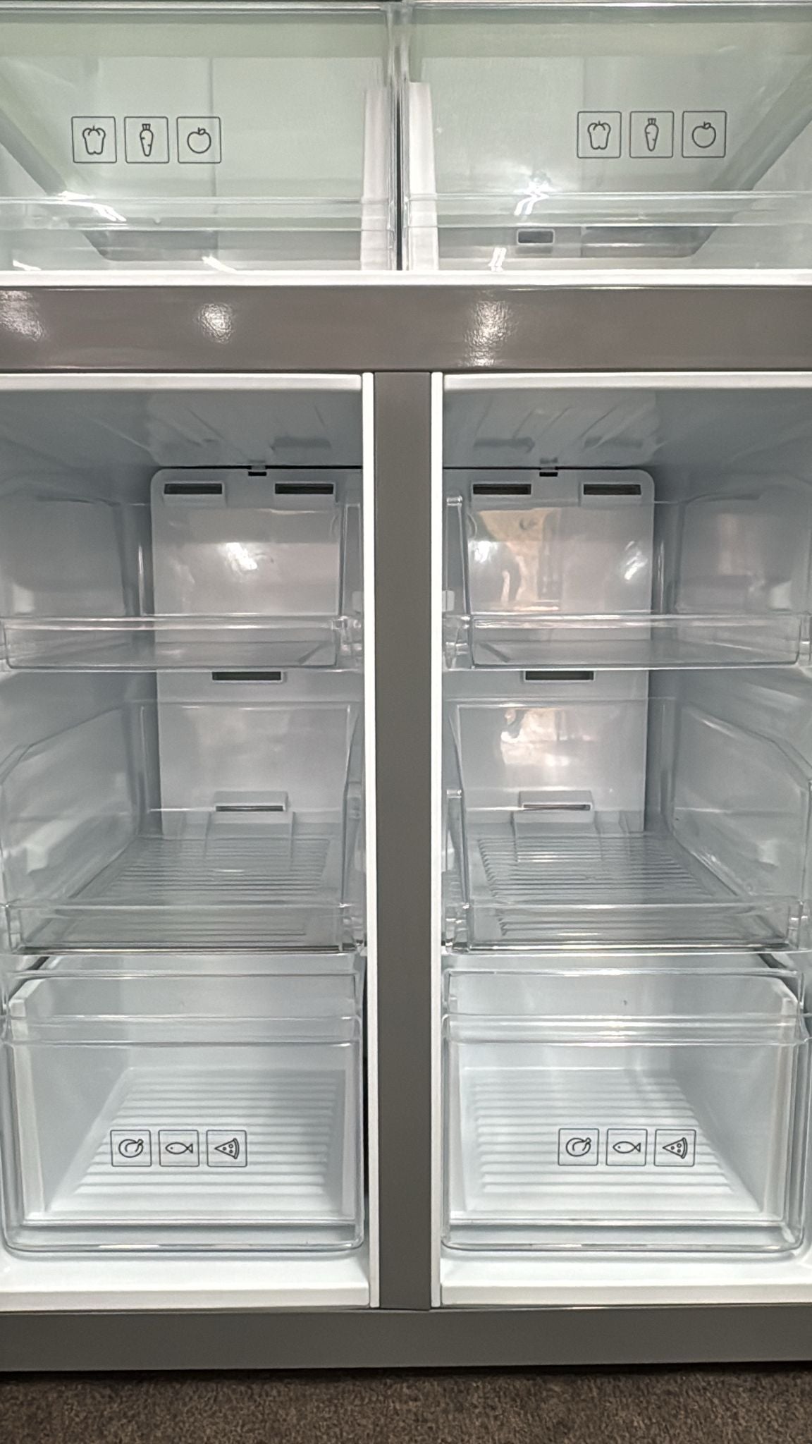 Samsung Quad Door Fridge Freezer,  SRF550S, 488L (33310)