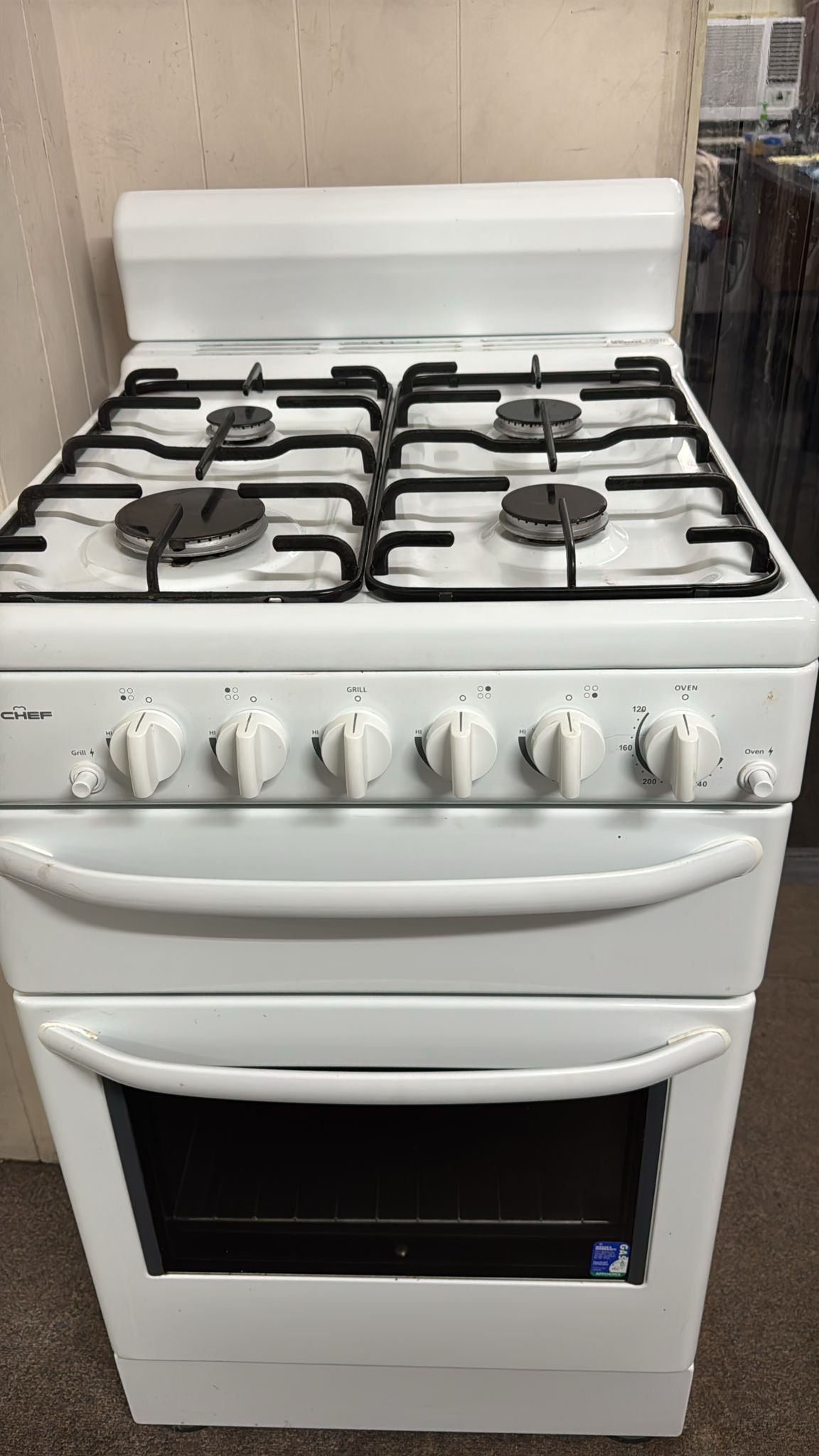 Chef 54cm Natural Gas Stove (33311)