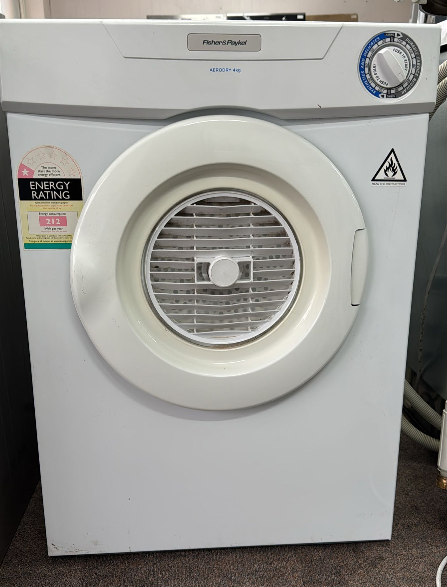 Fisher & Paykel Dryer 4kg DE40F56A, 33313 F