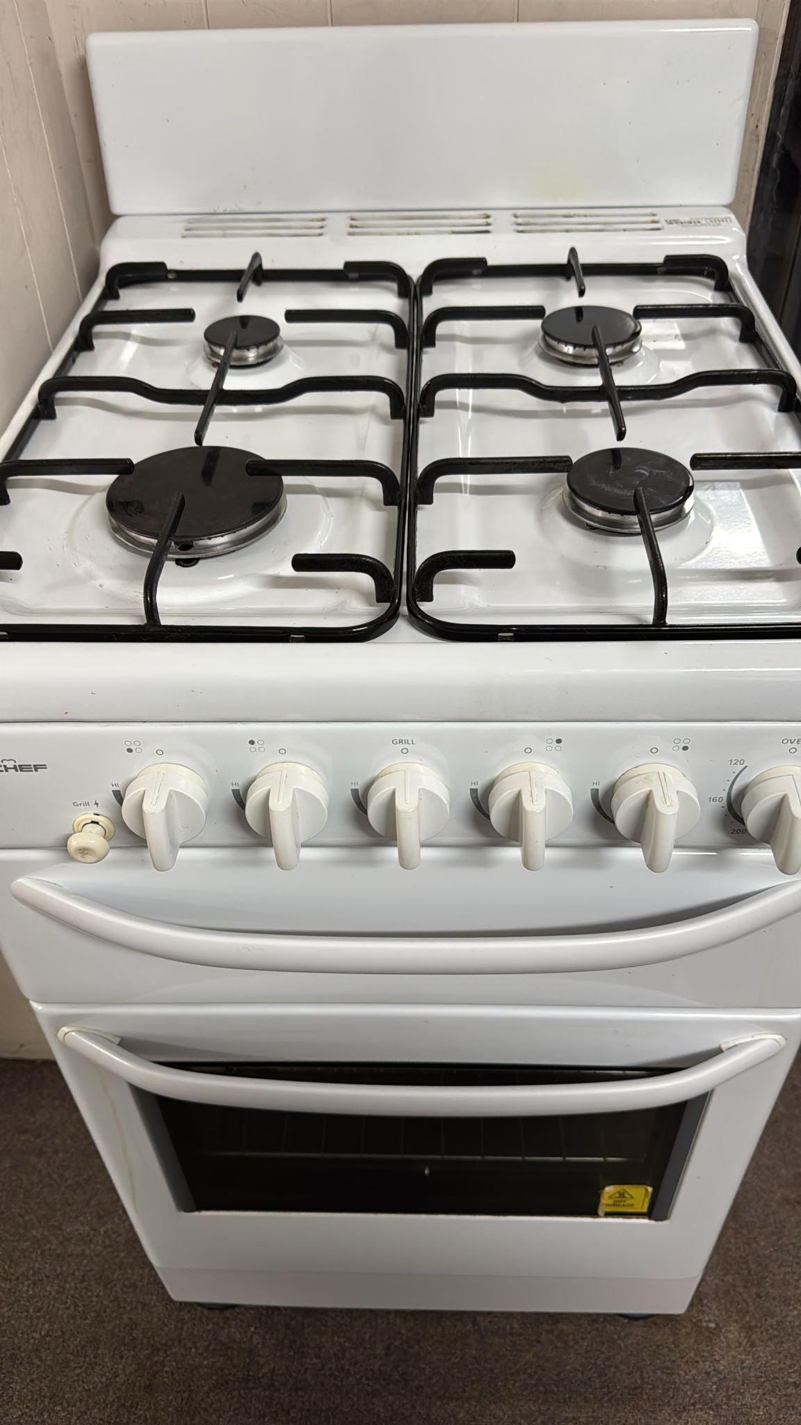 Chef 54cm Natural Gas Stove (33341)