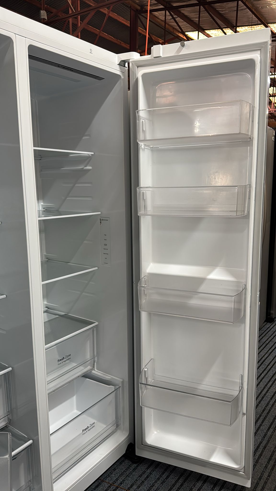 LG Side by Side Fridge Freezer 655L GSB655WL (33342)