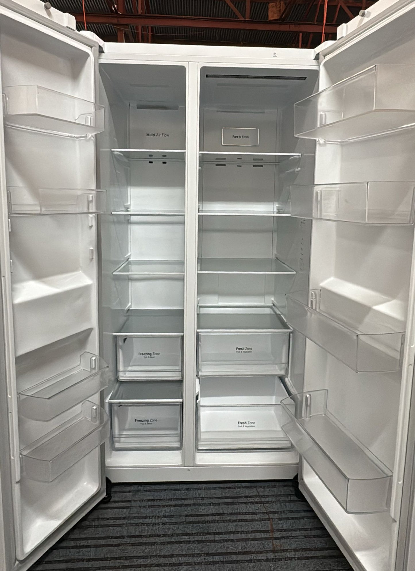 LG Side by Side Fridge Freezer 655L GSB655WL (33342)