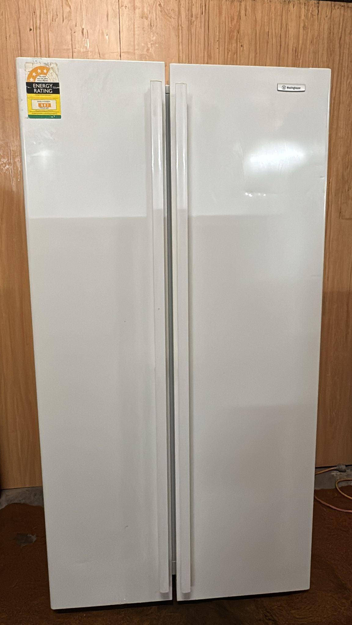 Westinghouse Side by Side Fridge Freezer 610L WSE610W (33345)