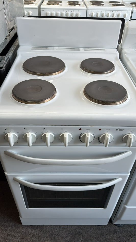 Chef 54cm Upright Cooker Freestanding Electric Stove (33358)
