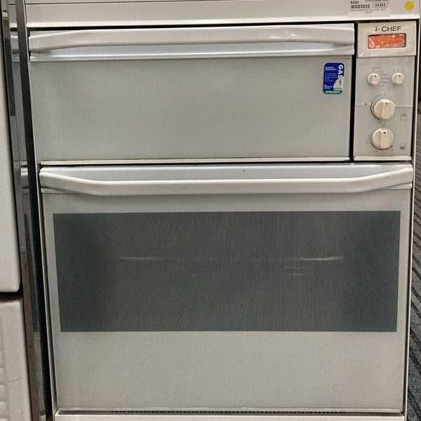 Chef Fan Forced Natural Gas Wall Oven 60cm (33352)