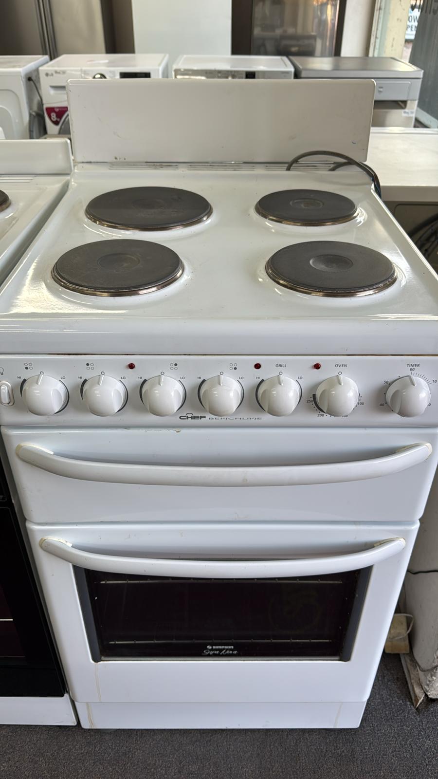 Chef 54cm Upright Cooker Freestanding Electric Stove (33354)