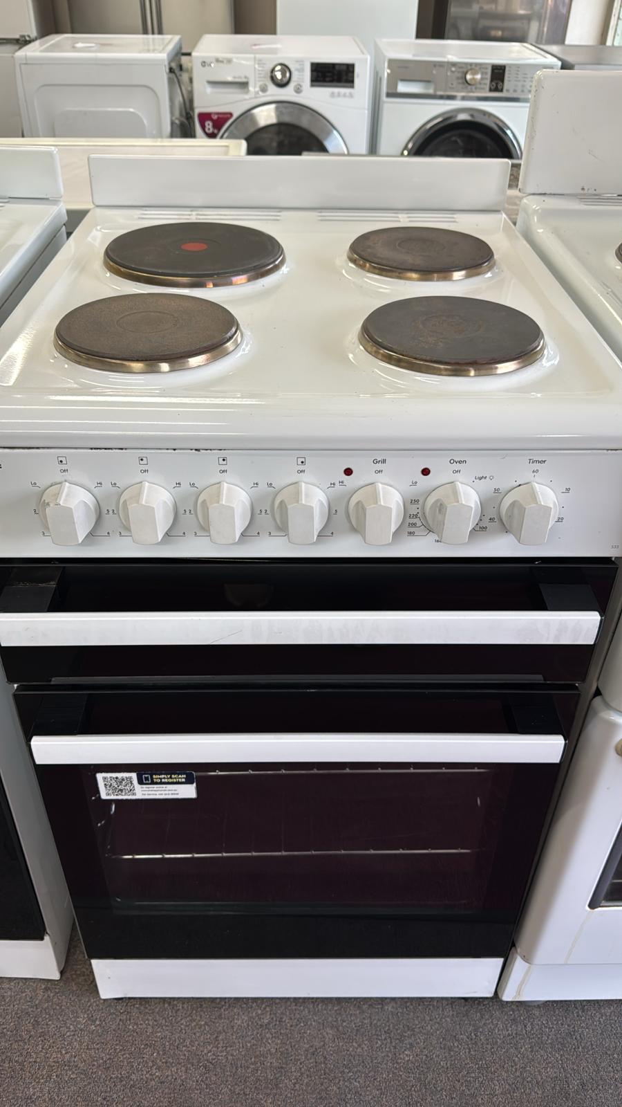 Chef 54cm Upright Cooker Freestanding Electric Stove 533 (33355)