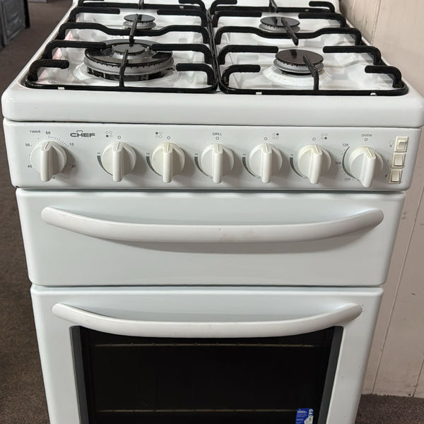 Chef Fan Forced Natural Gas Stove 54cm (33370)