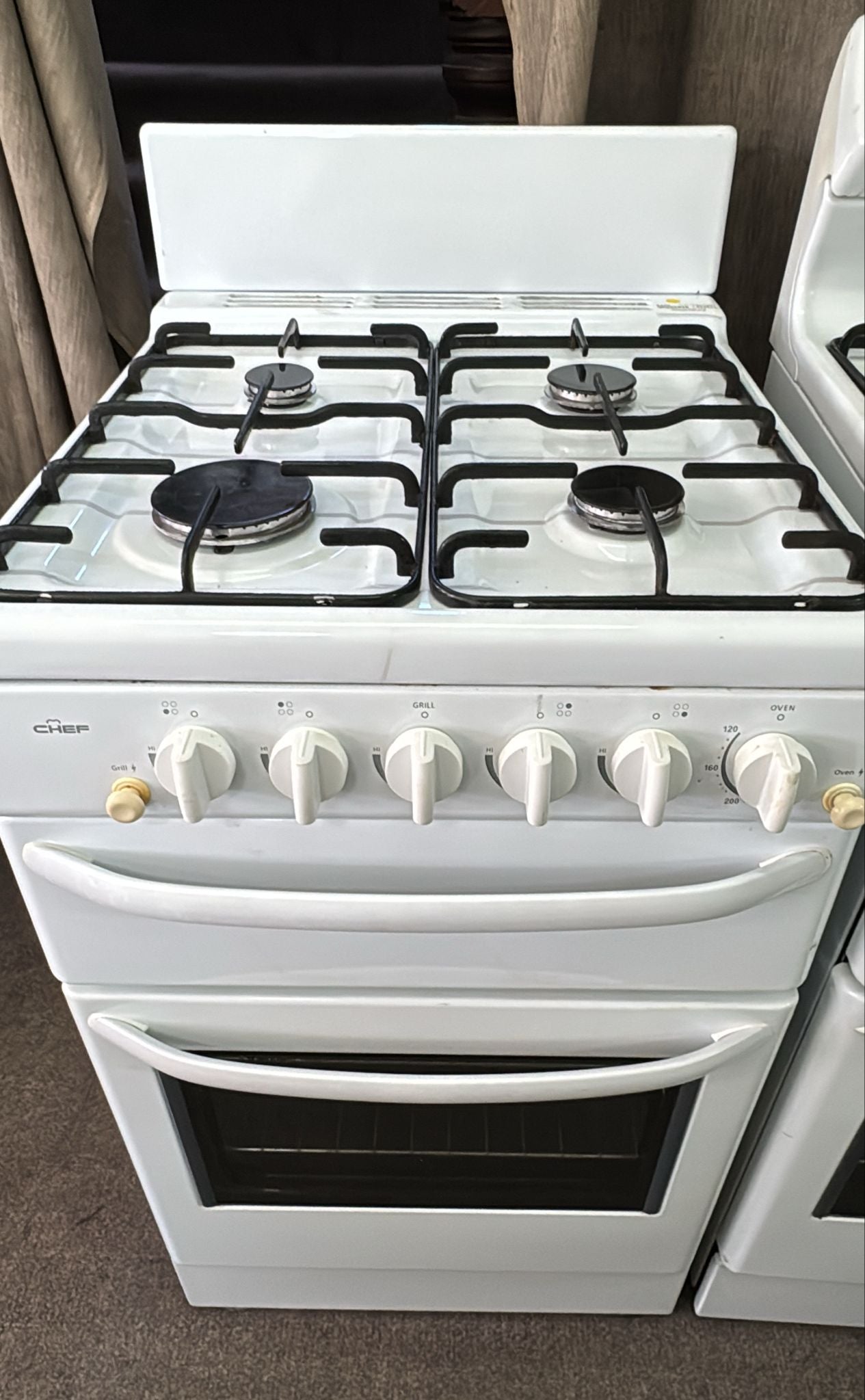 Chef GBC5266WNG 54cm Natural Gas Stove (33381)