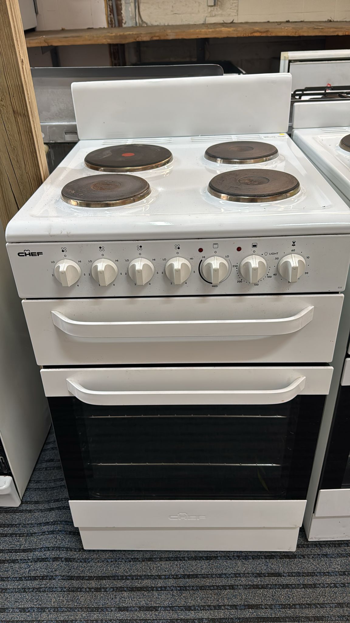 Chef 535 Freestanding Electric Stove 54cm (33386)