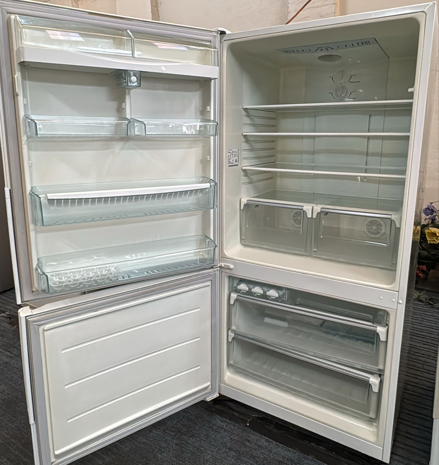 Westinghouse Bottom Mount Fridge Freezer 510L WBM5100WB (33362)