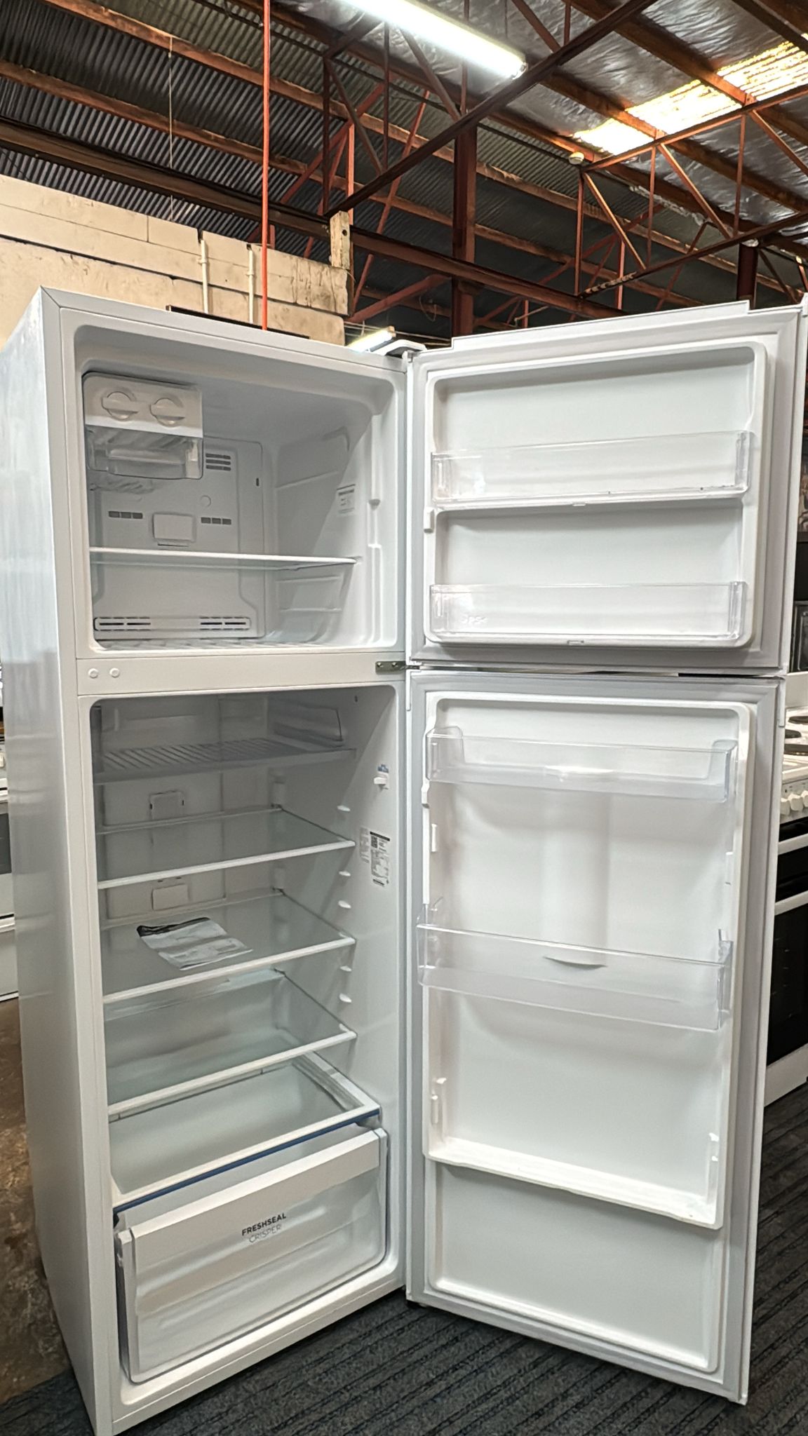 Westinghouse Top Mount Fridge Freezer WTB3400WK 341L (33388)