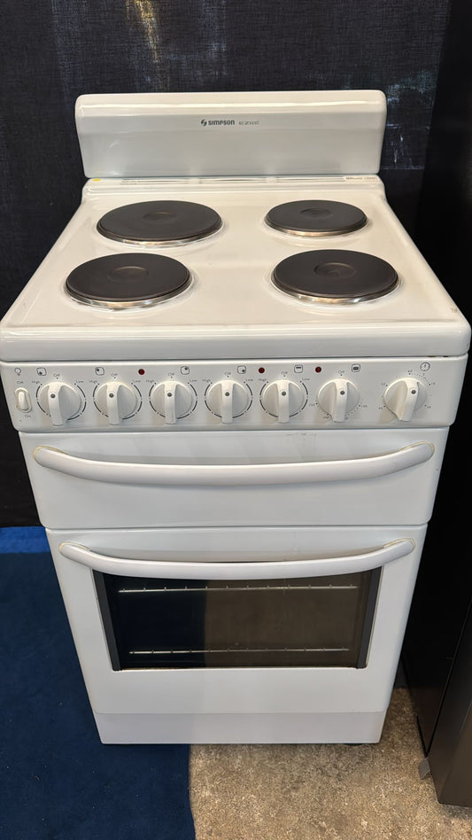 Chef 54cm Upright Cooker Freestanding Electric Stove (33392)