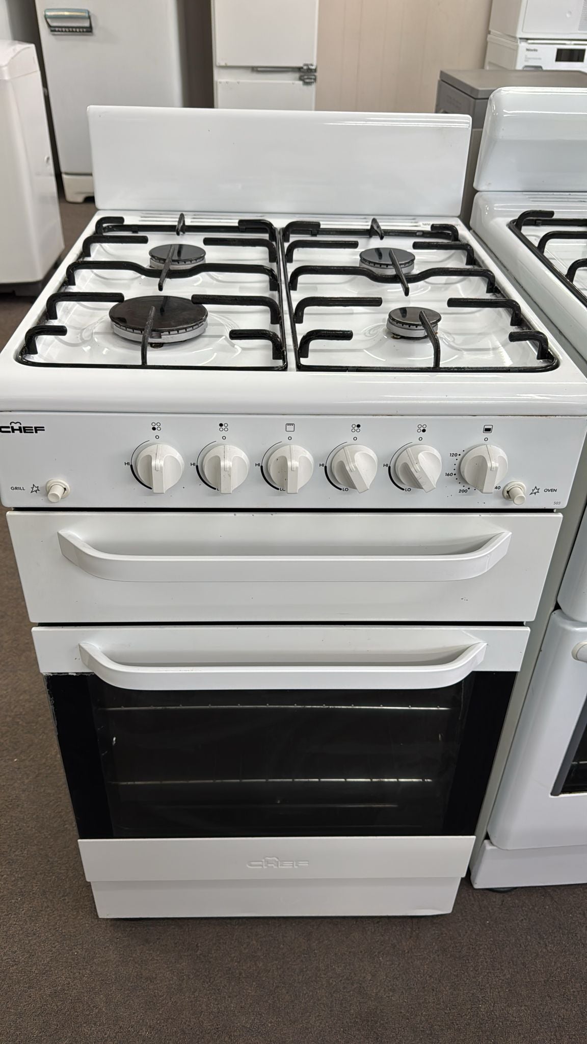 Chef 503 54cm Natural Gas Stove (33400)