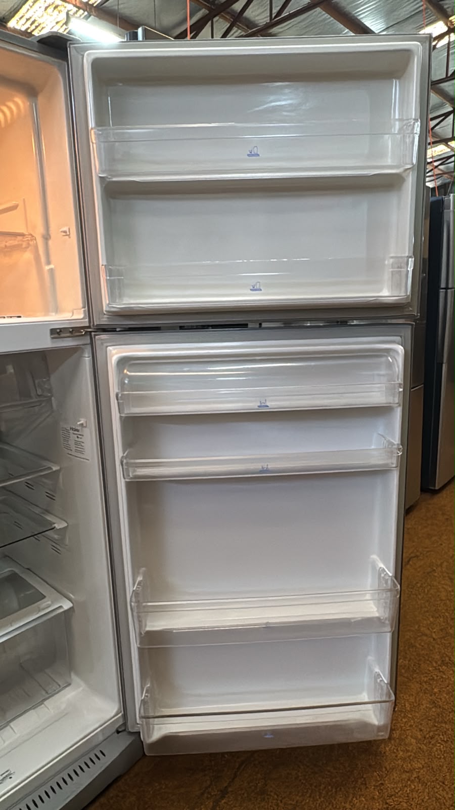Haier Top Mount Fridge Freezer 457L, HTMR480SS (33408)