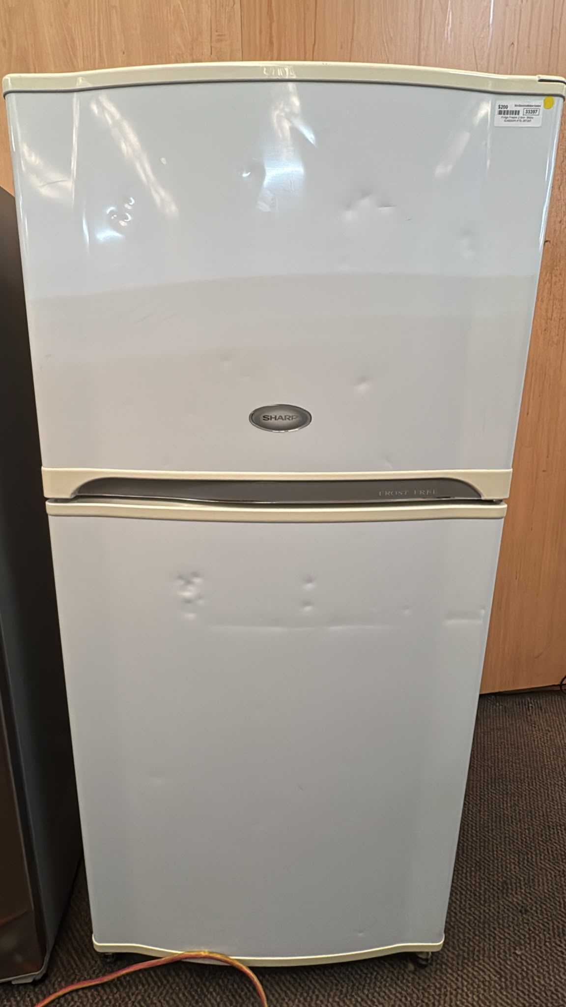 Sharp Top Mount Fridge Freezer 475L, SJ48GWH (33397)