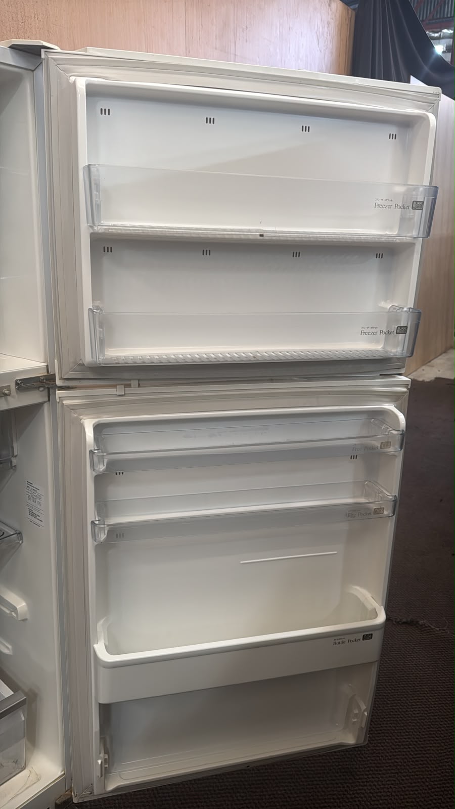 Sharp Top Mount Fridge Freezer 475L, SJ48GWH (33397)