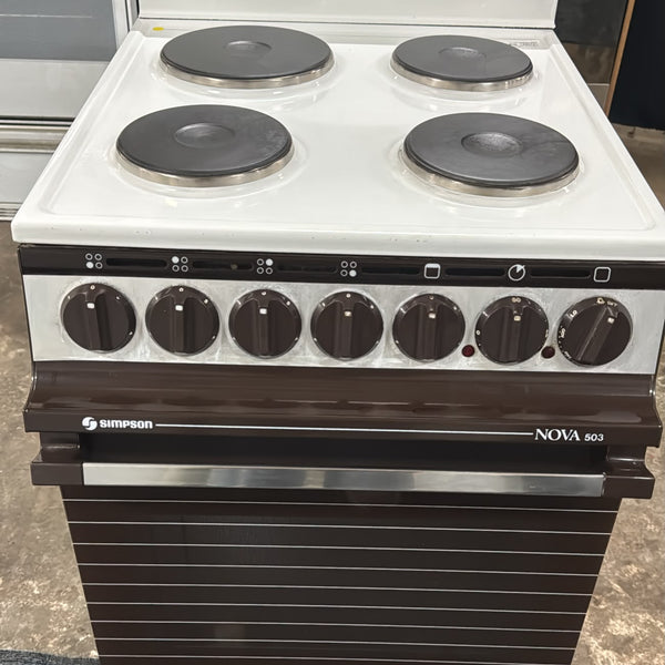 Simpson Freestanding Electric Stove Supa Nova (33413)