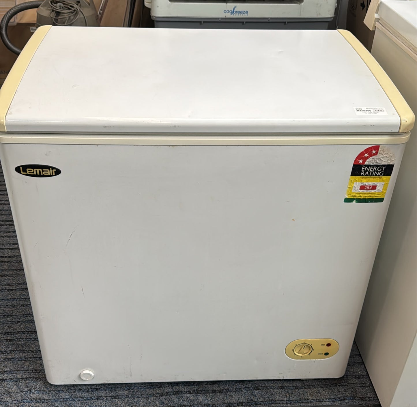 Lemair Chest Freezer 155L, CF155K  (33420)