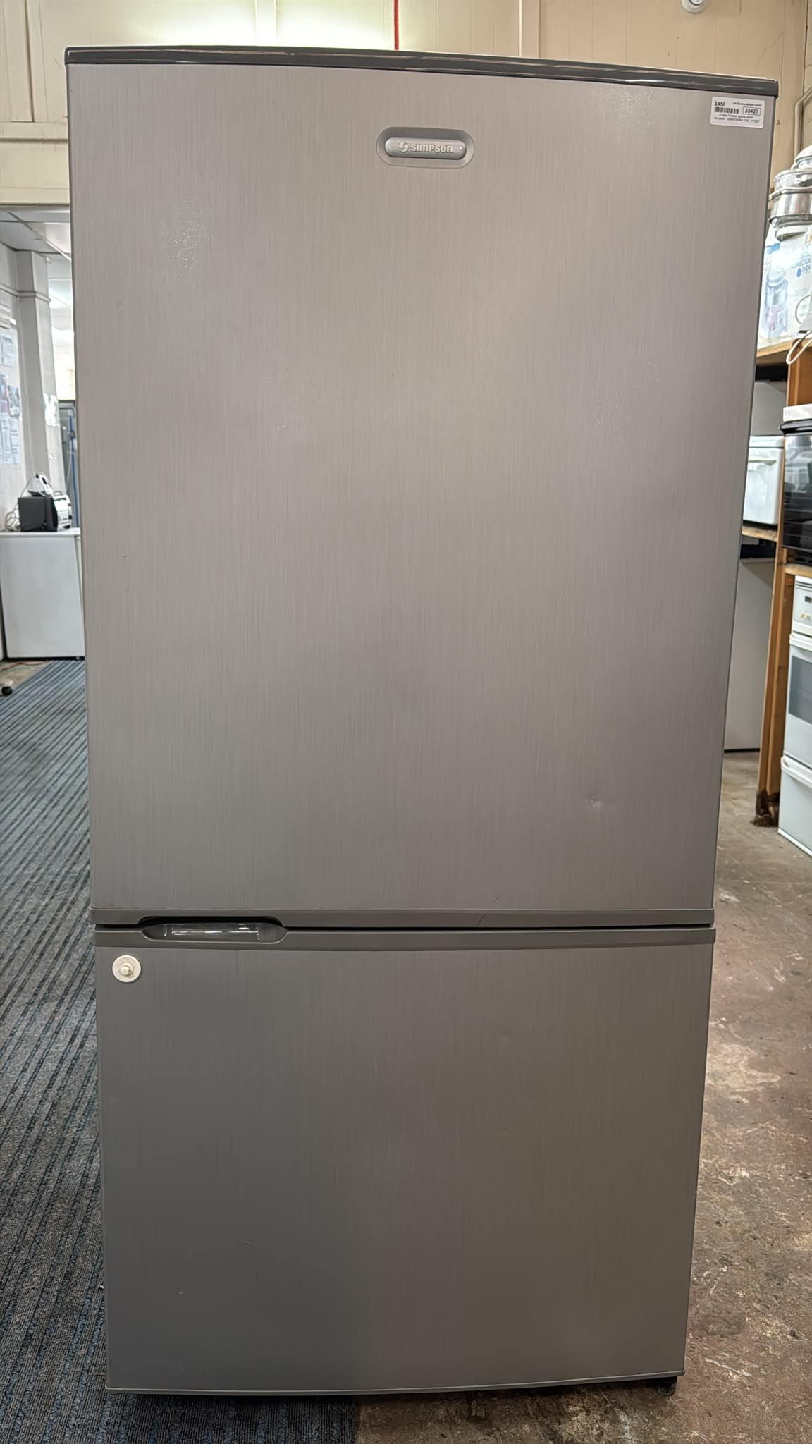 Simpson Fridge Freezer Bottom Mount 510L SBM5100MA (33421)