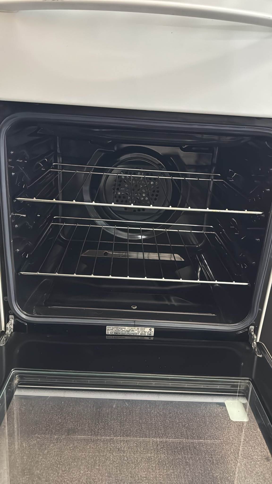 Westinghouse Natural Gas Freestanding Stove 54cm, Fan Forced  (33425)