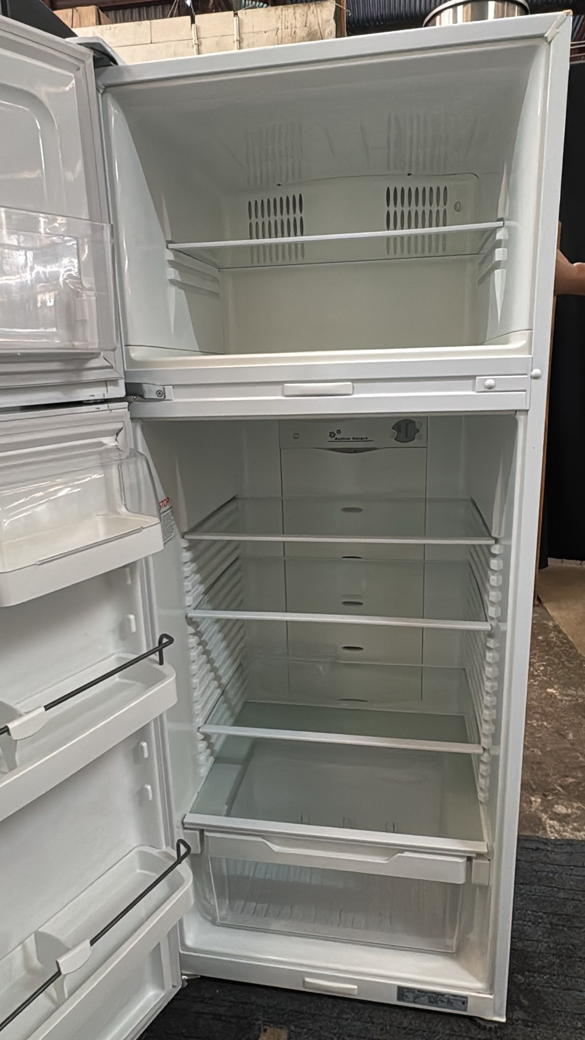 Fisher & Paykel Top Mount Fridge Freezer 380L, E381TRT (33436)