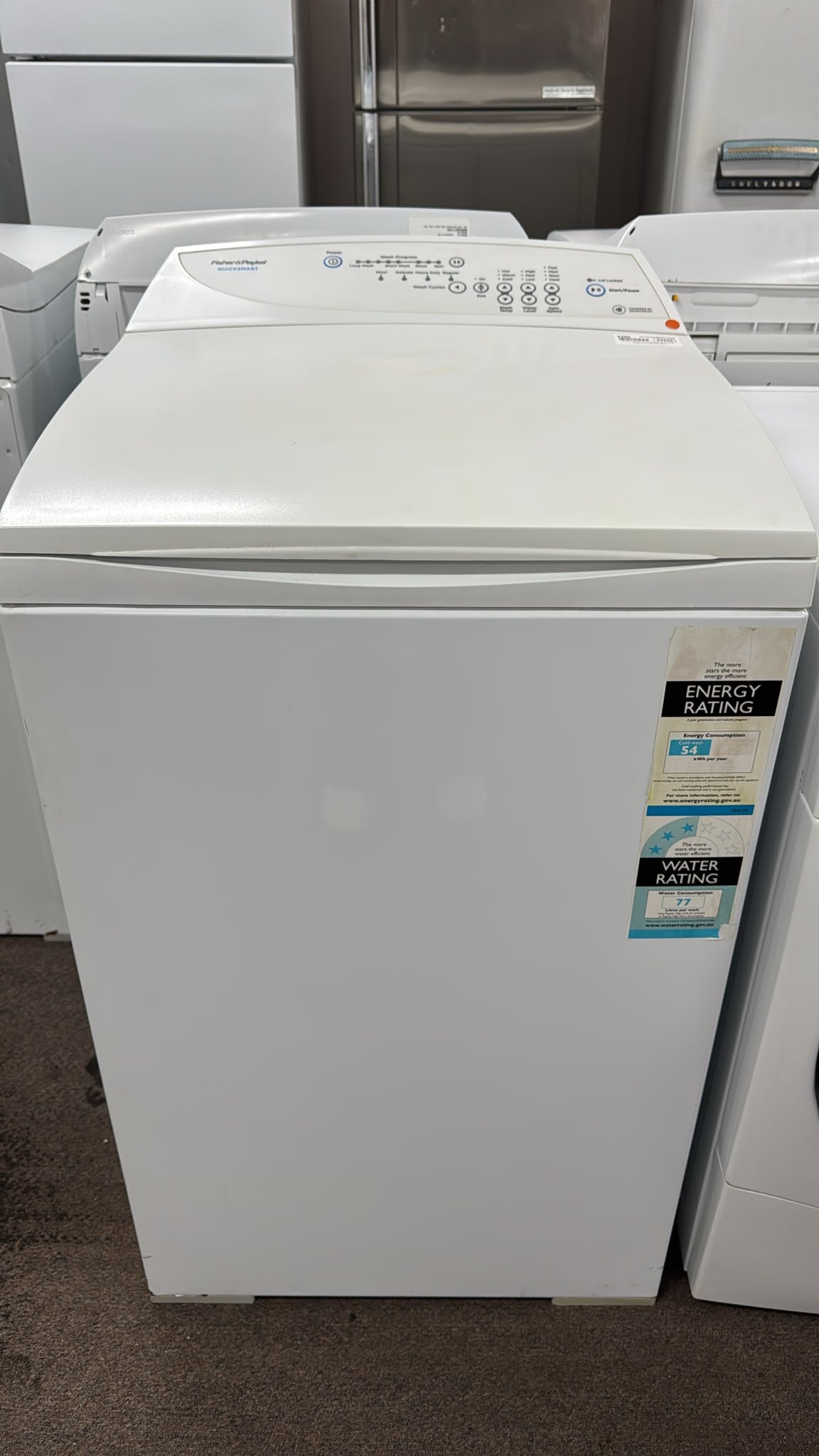 Fisher & Paykel Top Loader Washing Machine 5.5kg MW513 (33440)