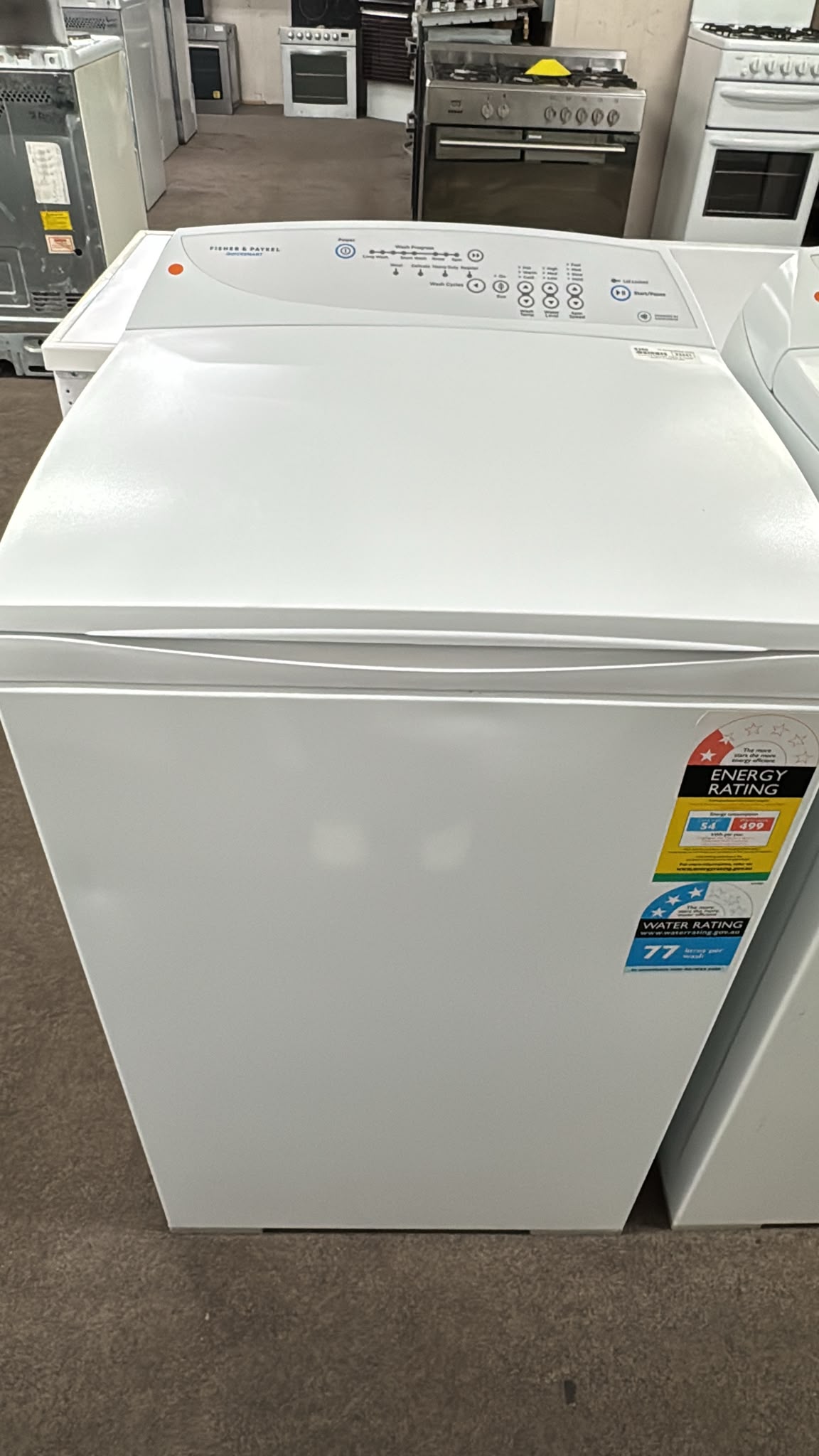 Fisher & Paykel Top Loader Washing Machine 5.5kg MW513 (33441)