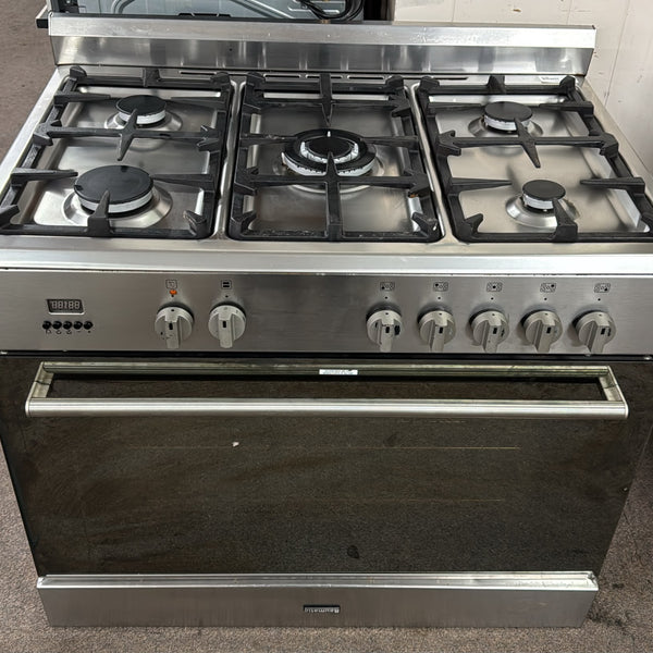 Baumatic Dual Fuel 90cm Gas Stove, Fan Forced (33444)