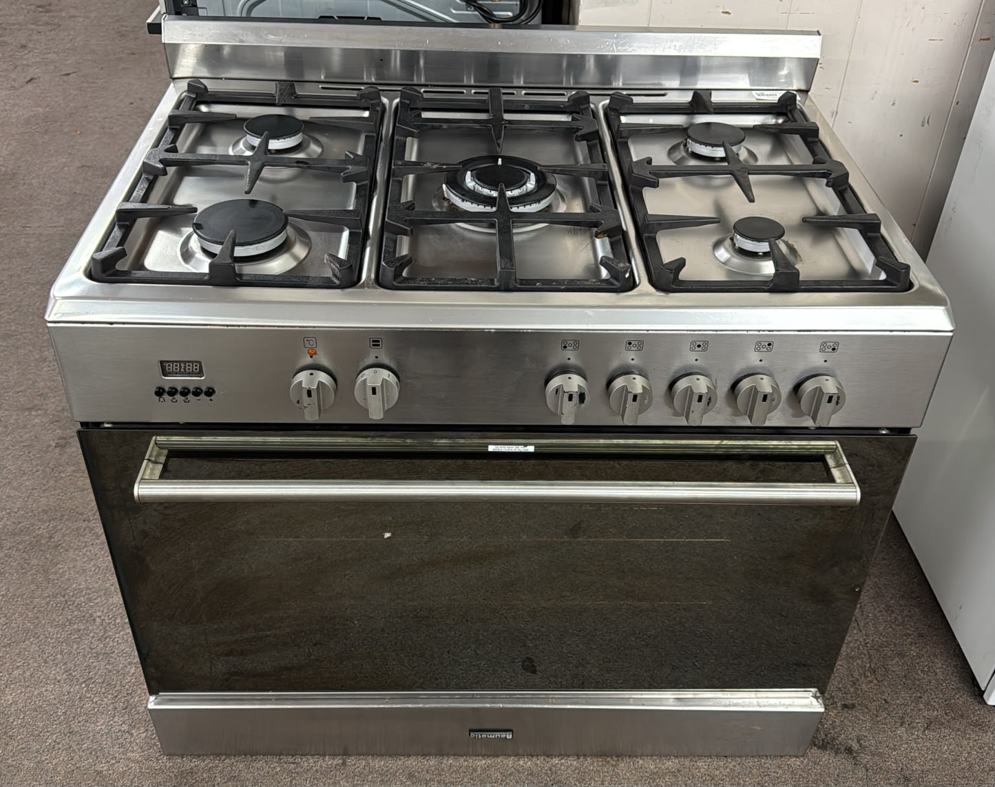 Baumatic Dual Fuel 90cm Gas Stove, Fan Forced (33444)