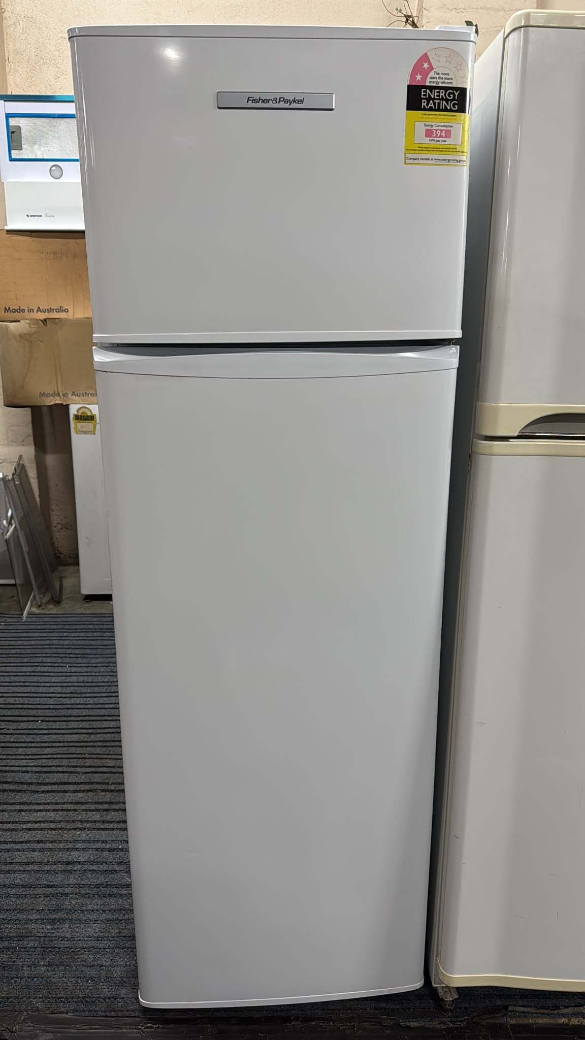 Fisher & Paykel Top Mount Fridge Freezer 248L E249T (33446)